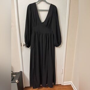 Mary Wyatt London Morgana Black Dress